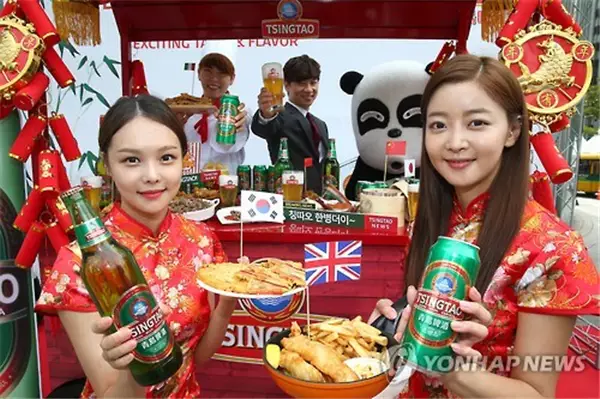 那一年，整个亚洲都在流行韩国的“炸鸡啤酒”，但韩国却流行“青岛啤酒配烤羊肉串”。
